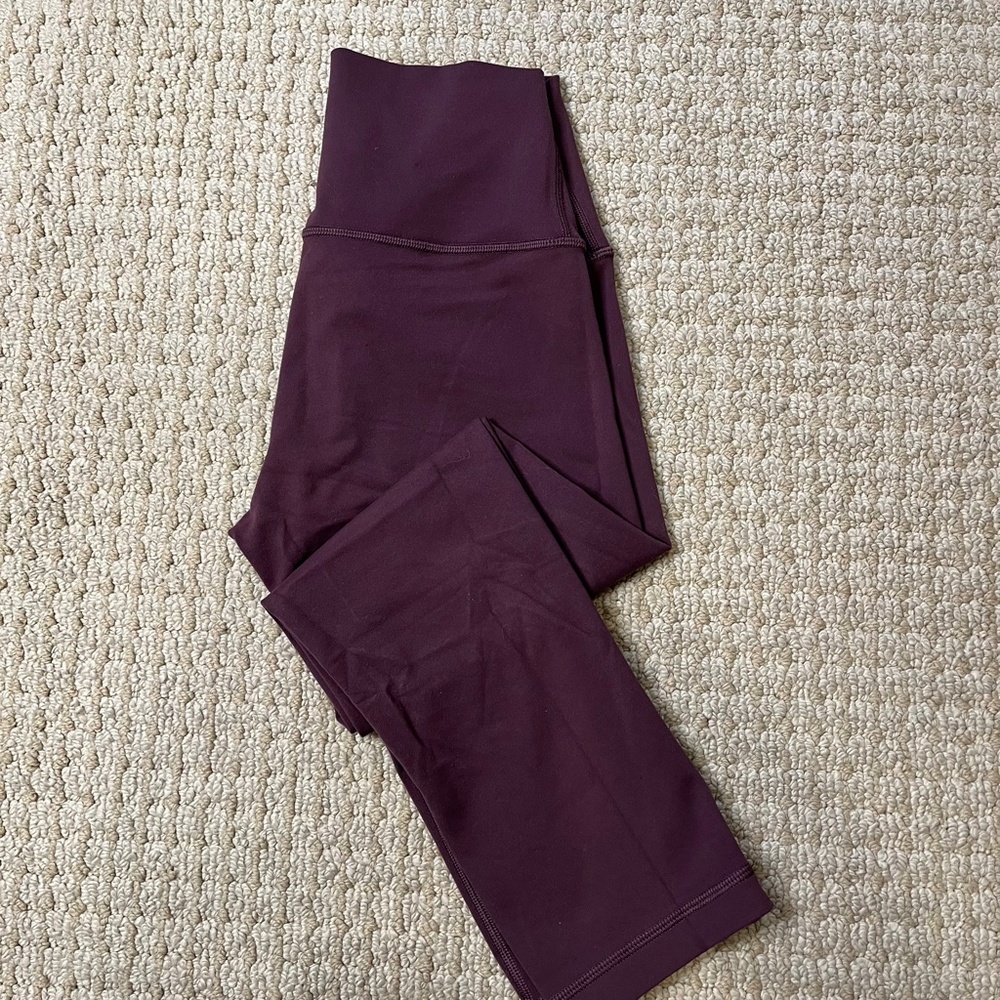 Lululemon Wunder Under High Rise Crop